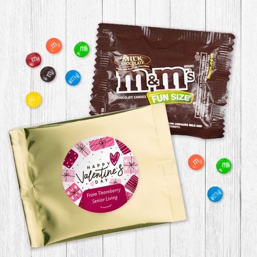 Personalized Valentine's Day Gifts - Milk Chocolate M&Ms