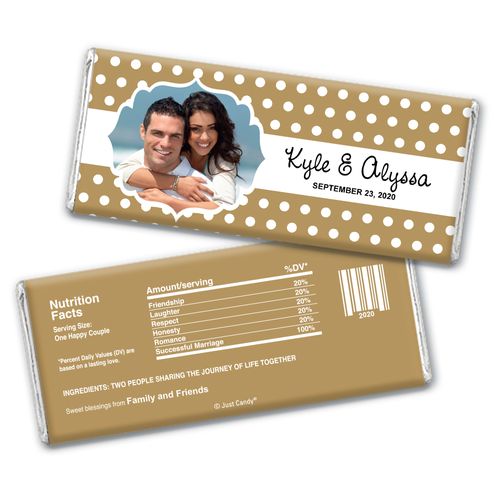 Together Forever Personalized Candy Bar - Wrapper Only