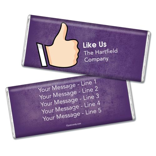 Personalized Chocolate Bar & Wrapper - Business Promotional Like Us