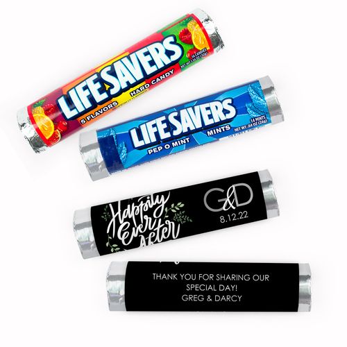 Personalized Happily Ever After Lifesavers Rolls