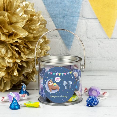 Personalized Kids Birthday Paint Can - Chill Birthday