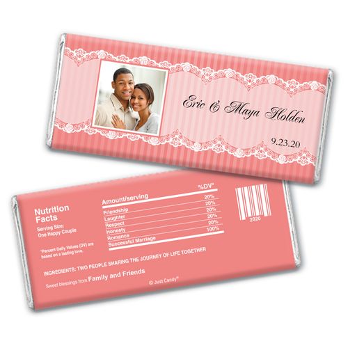 Classic Devotion Personalized Candy Bar - Wrapper Only