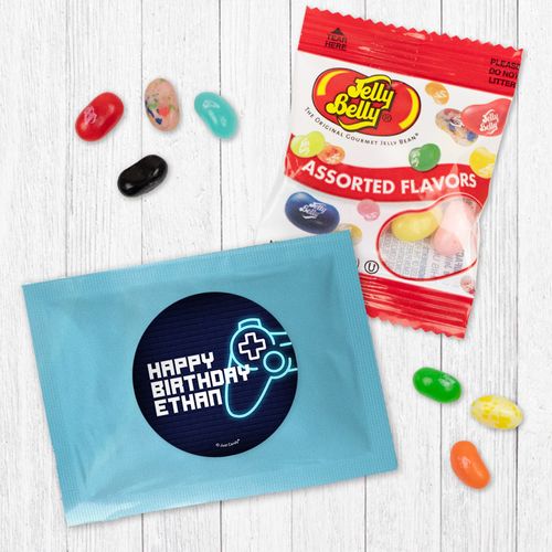 Personalized Gamer Birtherday Jelly Belly Jelly Beans - Gamer