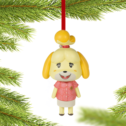 Hallmark Animal Crossing Isabelle Holiday Ornament