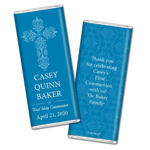 Beautifully Blessed Personalized Candy Bar - Wrapper Only