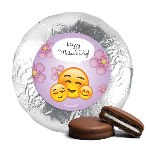 Mother's Day Emoji Theme Milk Chocolate Covered Oreos