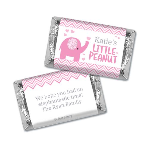 Here Comes the Little Peanut Personalized Miniature Wrappers