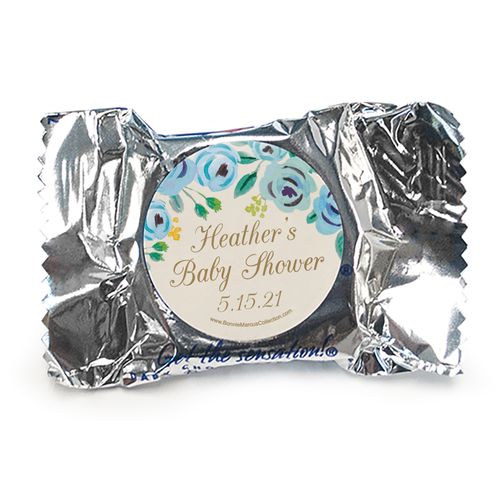 Personalized Bonnie Marcus Blooming Baby Baby Shower York Peppermint Patties