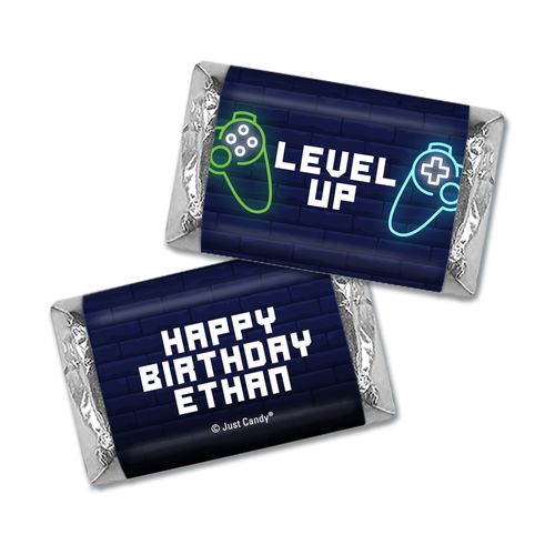 Personalized Gamer Birthday Hershey's Miniatures Wrappers - Gamer
