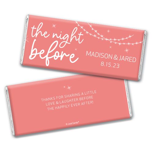 Personalized Rehearsal The Night Before Chocolate Bar-