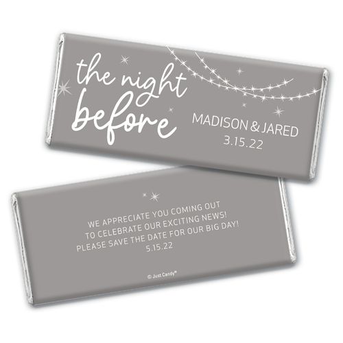 Personalized Rehearsal The Night Before Chocolate Bar-