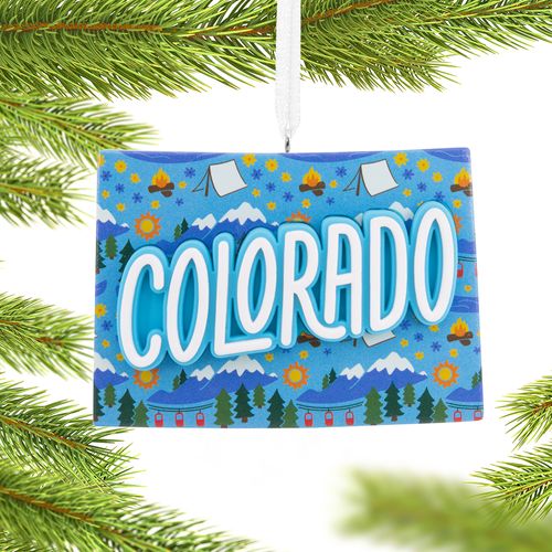Hallmark Colorado Holiday Ornament