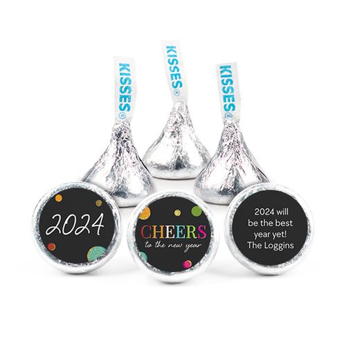 Personalized New Years Eve Cheers Hershey's Kisses