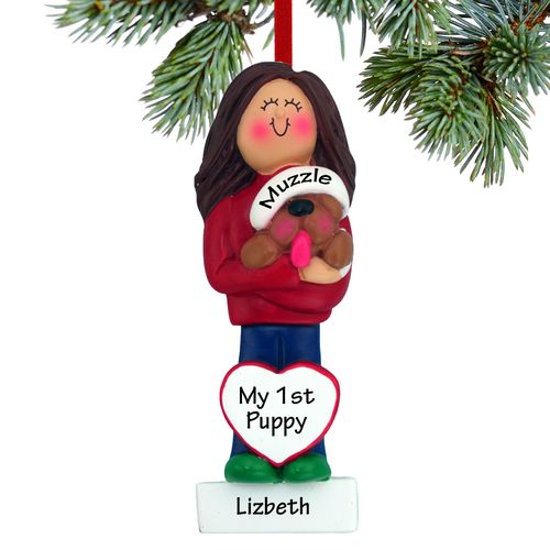 Personalized Dog Lover Girl
