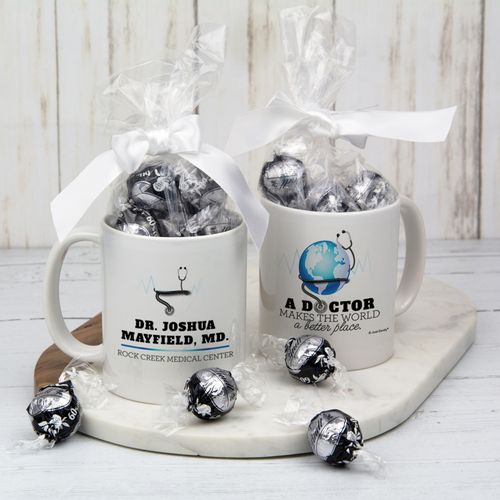 Personalized Makes the World a Better Place Best Doctor - 11oz Mindt Truffles
