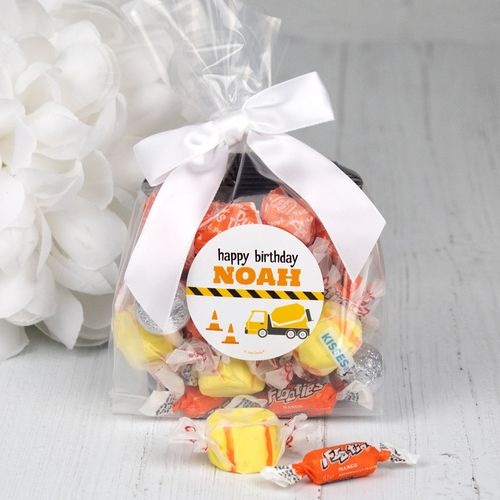 Personalized Kids Birthday Goodie Bags - Construction