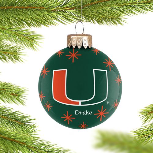 Miami Ball Holiday Ornament