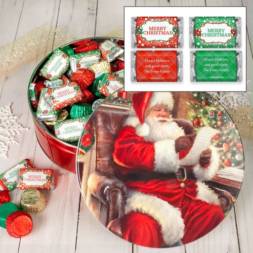 Personalized Checking It Twice 1.5 lb Merry Christmas Assortment