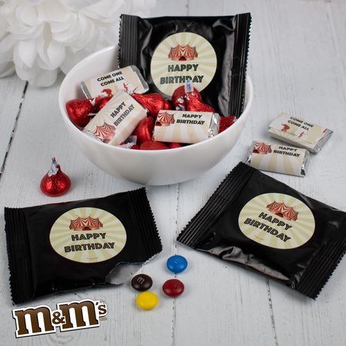 Kids Birthday Circus Pinata Chocolate Candy Mix 2lb Bag - 113 pieces