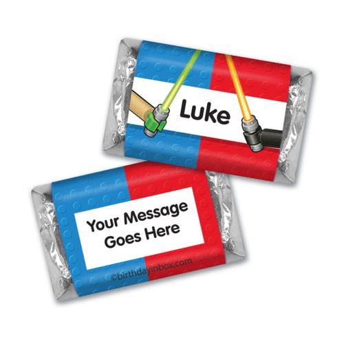 Lightsaber Legend Personalized Miniature Wrappers