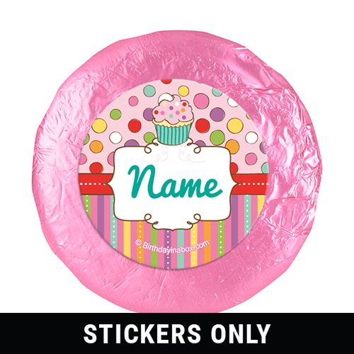 Sweet Party Personalized 1.25" Stickers (48 Stickers)