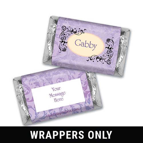 Mystic Garden Birthday Personalized Miniature Wrappers