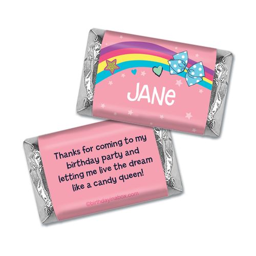Personalized Party Bows Birthday Hershey's Miniatures Wrappers