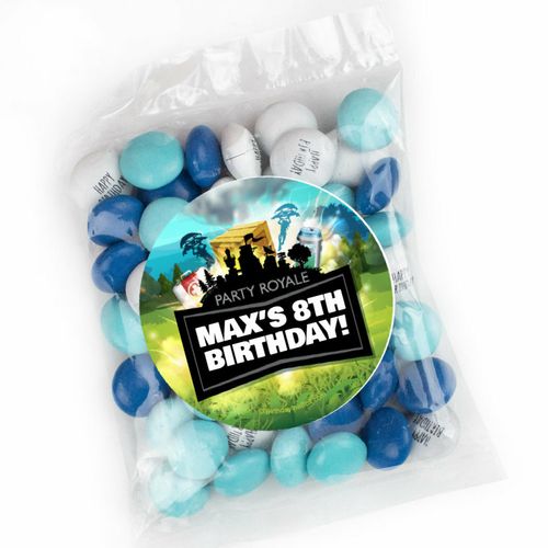 Personalized Fortnite Candy Bags with Just Candy