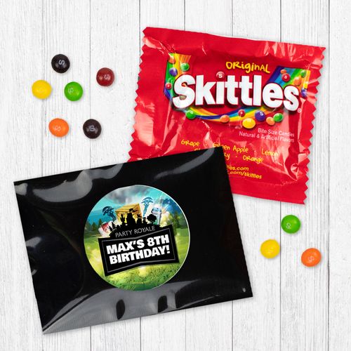 Personalized Kid's Birthday Battle Games - Skittles