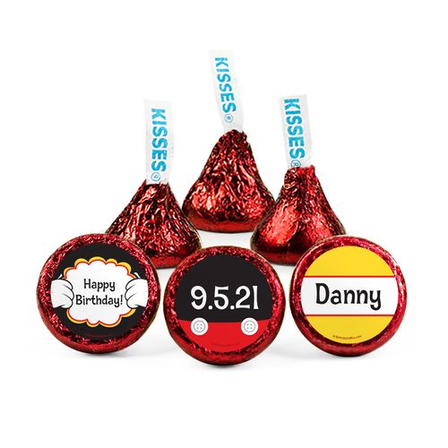 Personalized Birthday Mickey Party Hershey's Kisses