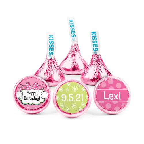 Personalized Birthday Miss Mouse Hershey's Kisses