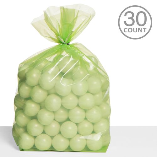 Cello Bags Lime Green (30 Count)