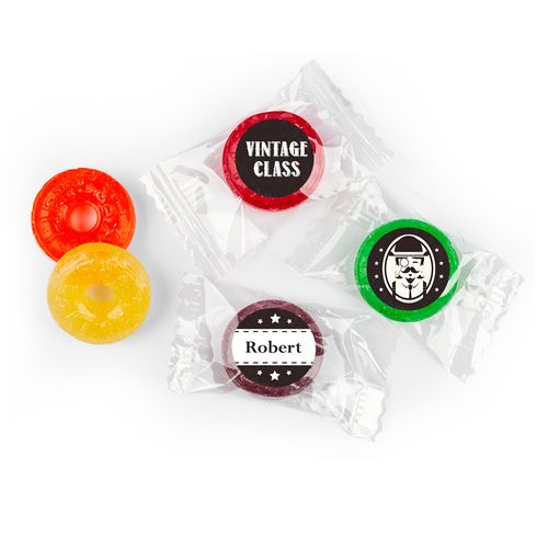 Vintage Birthday Personalized LIFE SAVERS 5 Flavor Hard Candy