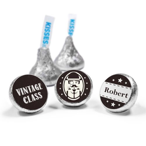 Vintage Birthday Personalized Hershey's Kisses Candy