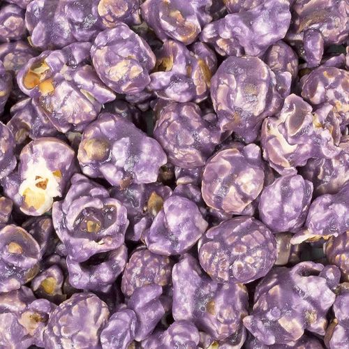Candy Coated Purple Popcorn