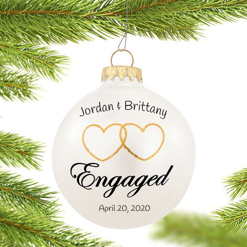 Personalized Two Hearts Engagement