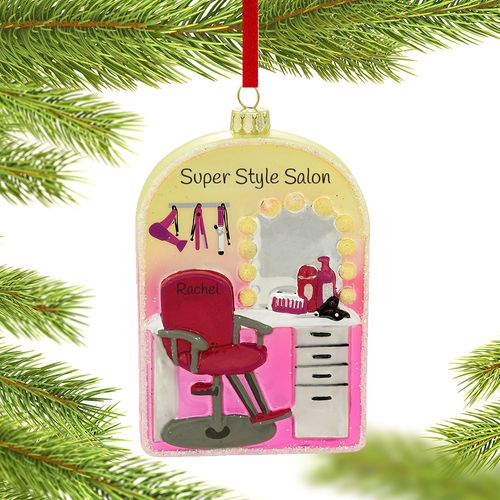 Personalized Hair Salon with Styling Tools