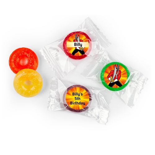 Personalized Birthday Rangers Life Savers 5 Flavor Hard Candy