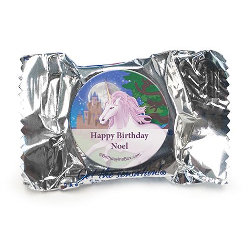 Personalized Birthday Unicorn York Peppermint Patties