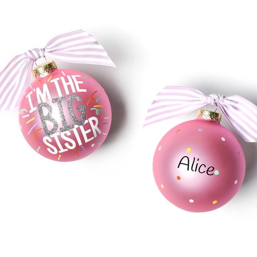 Personalized Big Sister Popper