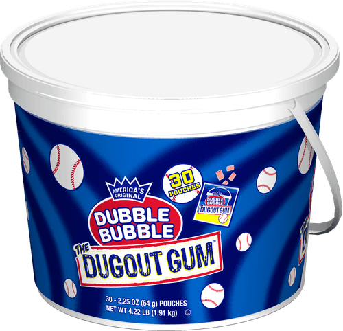 Dubble Bubble Dugout Gum