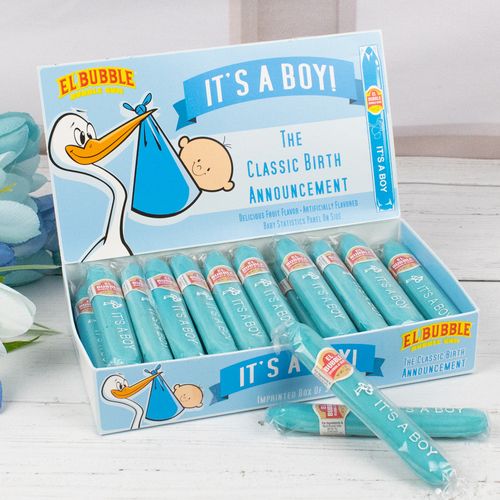 Bubble Gum Cigars "It's A Boy!" - Box of 36