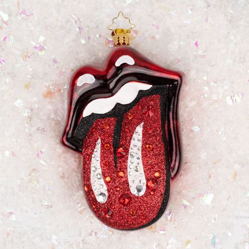 Christopher Radko Rolling Stones Diamond Anniversary Holiday Ornament