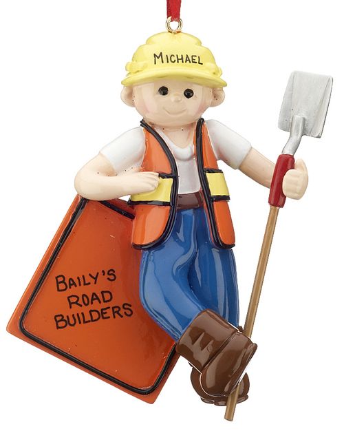 Personalized Road Construction Worker