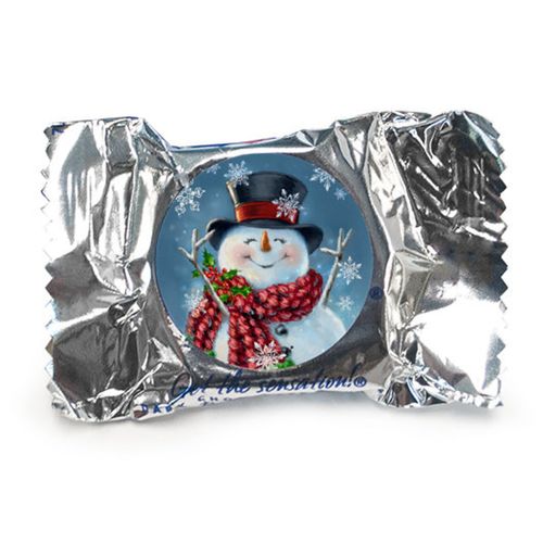 Christmas York Peppermint Patties- Jolly Snowman