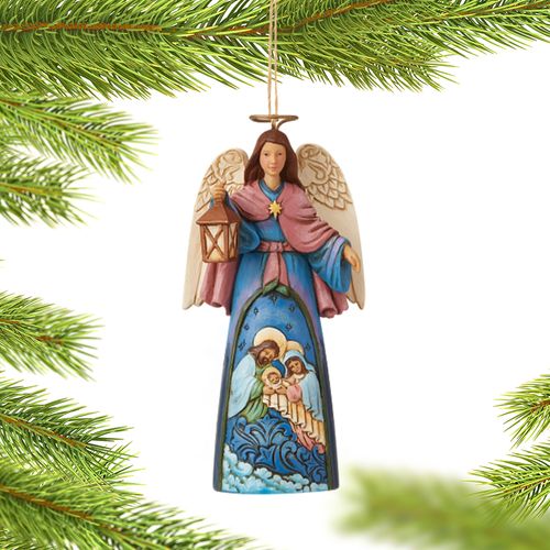 Nativity Angel Holiday Ornament