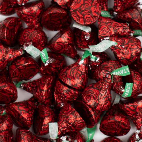 Hershey's Roses Chocolate Meltaway Kisses 9oz Bag