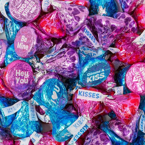 Valentine's Day Conversation Hershey's Milk Chocolate Kisses - 10.1oz Bag