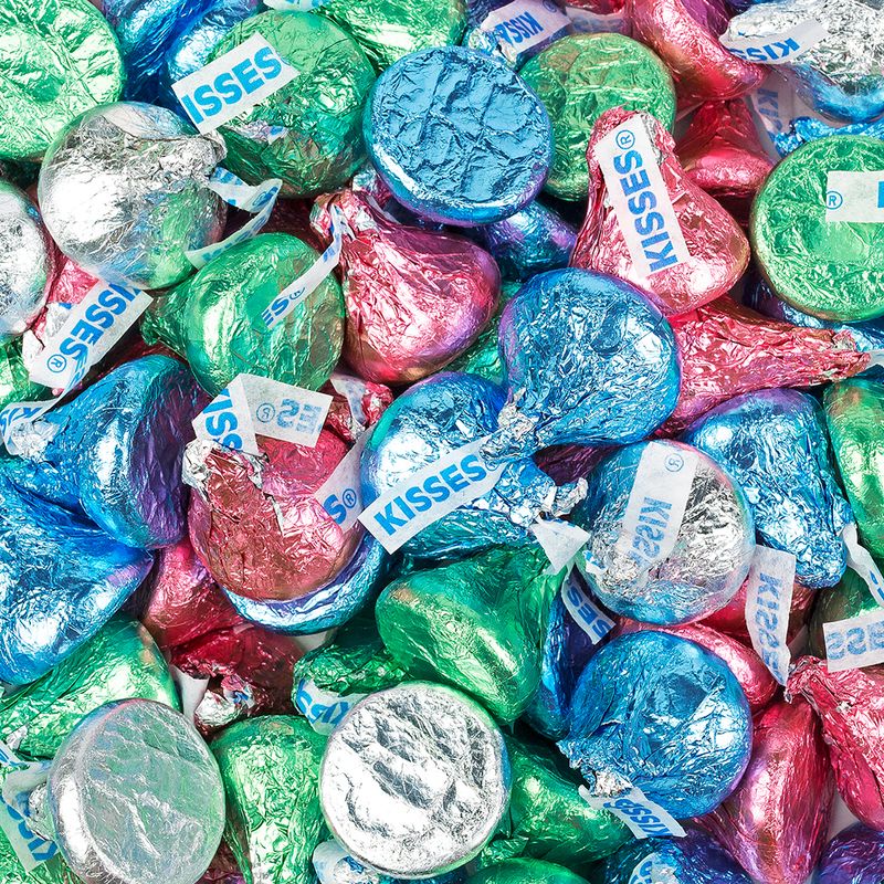 Hershey's Kisses Pastel Spring Mix Bulk Candy - Whcandy.com