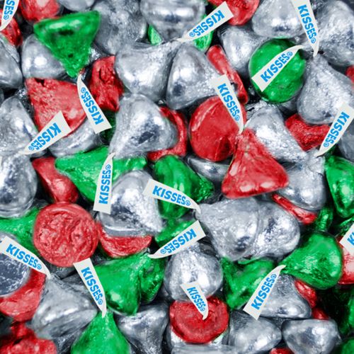 Hershey's Kisses Holiday Foil Mix